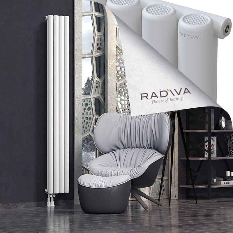 Mati Aluminium Radiator 2000x292 White
