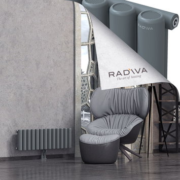 Mati Aluminium Radiator 300x958 Anthracite - Thumbnail