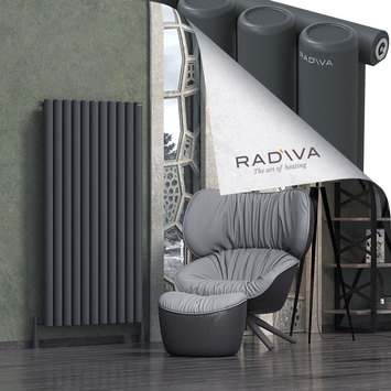 Radiva - Mati Alüminyum Radyatör 1500x810 Koyu Antrasit