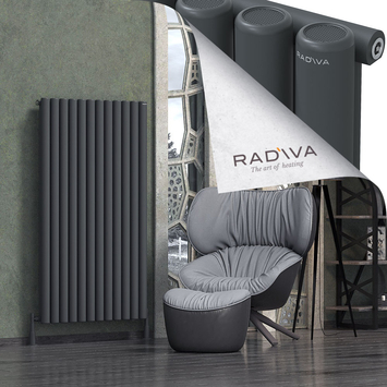 Radiva - Mati Alüminyum Radyatör 1500x884 Koyu Antrasit