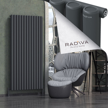Radiva - Mati Alüminyum Radyatör 1800x958 Koyu Antrasit