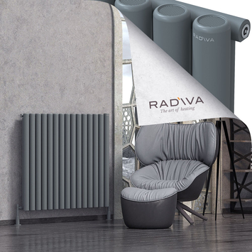 Radiva - Mati Radiateur En Aluminium 1000x1106 Anthracite