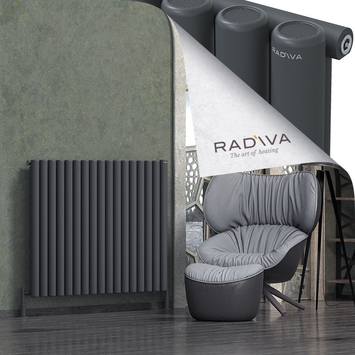 Radiva - Mati Radiateur En Aluminium 1000x1254 Anthracite Foncé