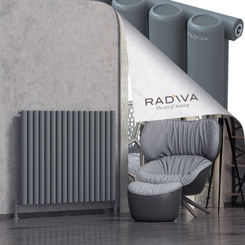 Radiva - Mati Radiateur En Aluminium 1000x1254 Anthracite