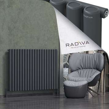 Radiva - Mati Radiateur En Aluminium 1000x1476 Anthracite Foncé