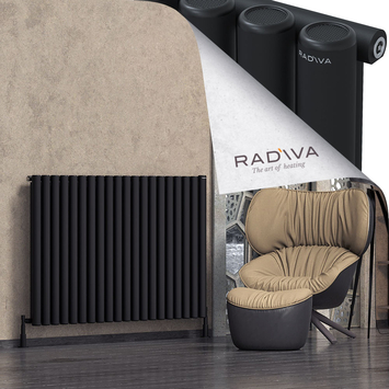 Radiva - Mati Radiateur En Aluminium 1000x1476 Noir