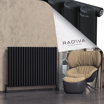 Radiva - Mati Radiateur En Aluminium 1000x1550 Noir