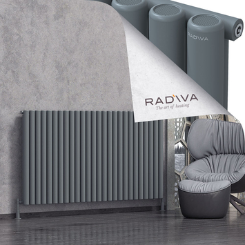 Radiva - Mati Radiateur En Aluminium 1000x1920 Anthracite