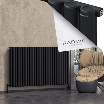 Radiva - Mati Radiateur En Aluminium 1000x1920 Noir