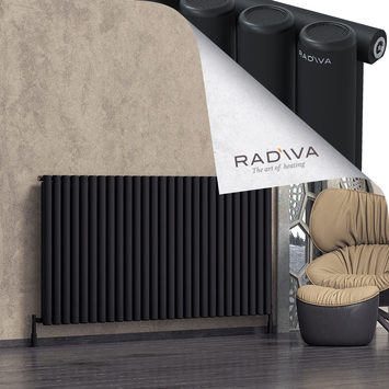 Radiva - Mati Radiateur En Aluminium 1000x1994 Noir