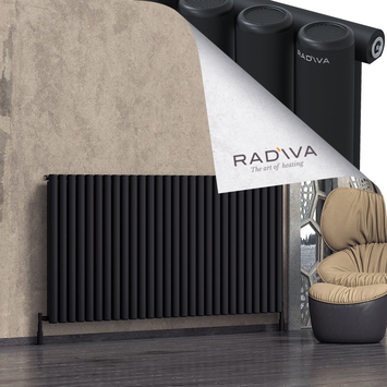 Radiva - Mati Radiateur En Aluminium 1000x2068 Noir