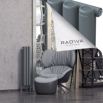 Radiva - Mati Radiateur En Aluminium 1000x218 Anthracite