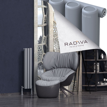 Radiva - Mati Radiateur En Aluminium 1000x218 Gris