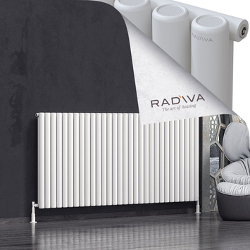 Radiva - Mati Radiateur En Aluminium 1000x2216 Blanc