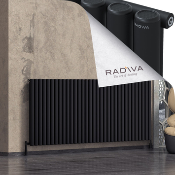 Radiva - Mati Radiateur En Aluminium 1000x2438 Noir