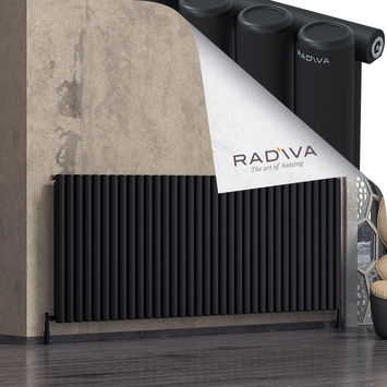 Radiva - Mati Radiateur En Aluminium 1000x2586 Noir