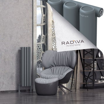 Radiva - Mati Radiateur En Aluminium 1000x292 Anthracite