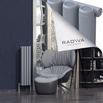 Radiva - Mati Radiateur En Aluminium 1000x292 Gris
