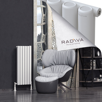 Radiva - Mati Radiateur En Aluminium 1000x440 Blanc