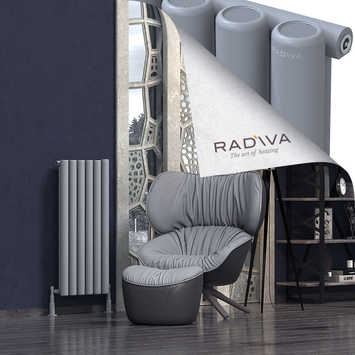 Radiva - Mati Radiateur En Aluminium 1000x440 Gris