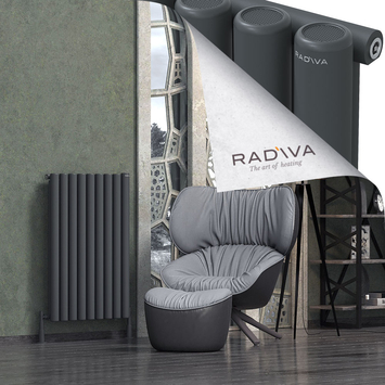 Radiva - Mati Radiateur En Aluminium 1000x662 Anthracite Foncé