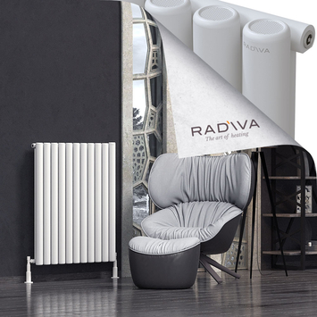 Radiva - Mati Radiateur En Aluminium 1000x810 Blanc
