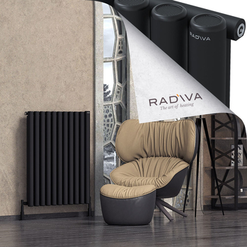 Radiva - Mati Radiateur En Aluminium 1000x810 Noir