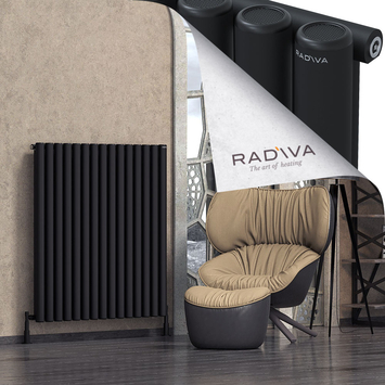 Radiva - Mati Radiateur En Aluminium 1200x1106 Noir