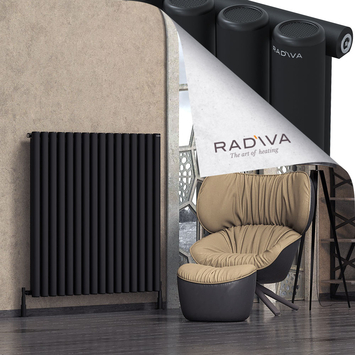 Radiva - Mati Radiateur En Aluminium 1200x1180 Noir