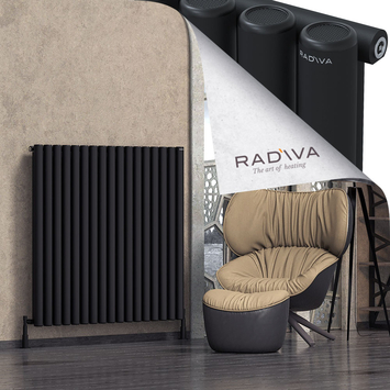 Radiva - Mati Radiateur En Aluminium 1200x1254 Noir