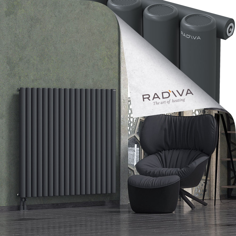 Mati Radiateur En Aluminium 1200x1328 Anthracite Foncé