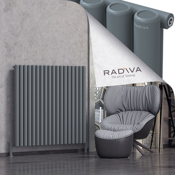 Radiva - Mati Radiateur En Aluminium 1200x1328 Anthracite