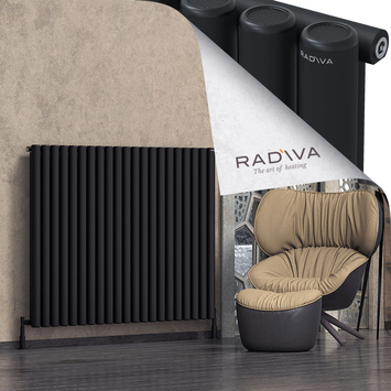 Radiva - Mati Radiateur En Aluminium 1200x1550 Noir