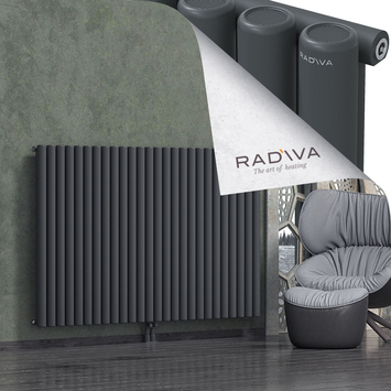 Mati Radiateur En Aluminium 1200x1920 Anthracite Foncé - Thumbnail