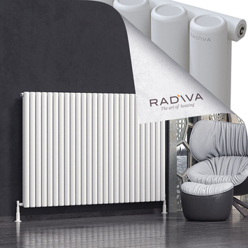 Radiva - Mati Radiateur En Aluminium 1200x1920 Blanc
