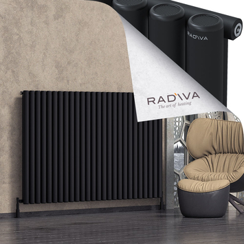 Radiva - Mati Radiateur En Aluminium 1200x1920 Noir