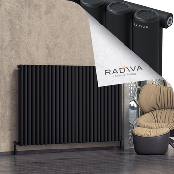 Mati Radiateur En Aluminium 1200x1994 Noir - Thumbnail