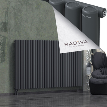 Mati Radiateur En Aluminium 1200x2142 Anthracite Foncé - Thumbnail