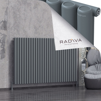 Radiva - Mati Radiateur En Aluminium 1200x2142 Anthracite