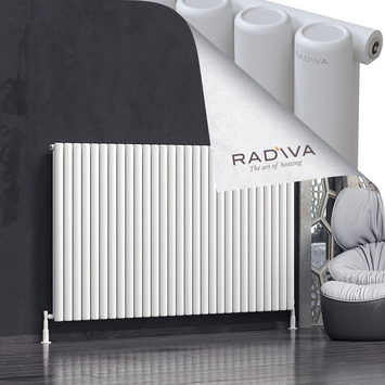 Radiva - Mati Radiateur En Aluminium 1200x2142 Blanc