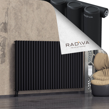 Mati Radiateur En Aluminium 1200x2142 Noir - Thumbnail