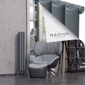 Radiva - Mati Radiateur En Aluminium 1200x218 Anthracite