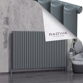 Mati Radiateur En Aluminium 1200x2216 Anthracite - Thumbnail