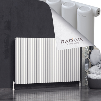 Radiva - Mati Radiateur En Aluminium 1200x2216 Blanc