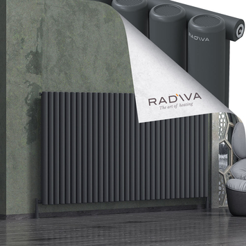 Radiva - Mati Radiateur En Aluminium 1200x2364 Anthracite Foncé