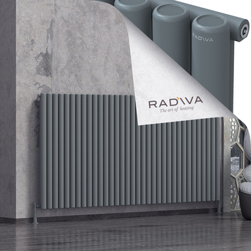 Radiva - Mati Radiateur En Aluminium 1200x2512 Anthracite