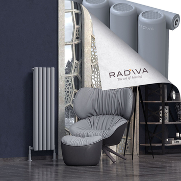 Radiva - Mati Radiateur En Aluminium 1200x366 Gris