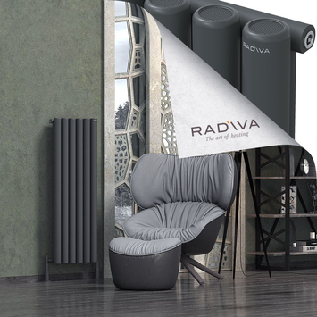Radiva - Mati Radiateur En Aluminium 1200x440 Anthracite Foncé