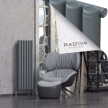 Radiva - Mati Radiateur En Aluminium 1200x440 Anthracite