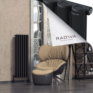 Radiva - Mati Radiateur En Aluminium 1200x440 Noir